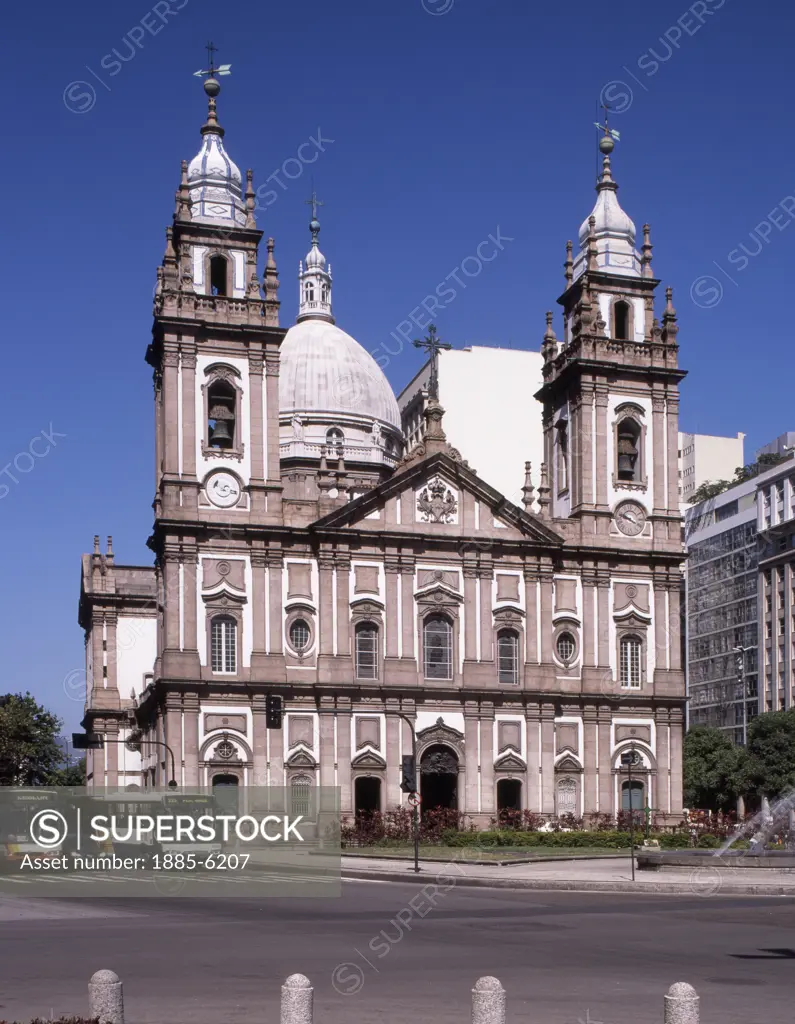 Brazil, , Rio De Janeiro, Candelaria Church