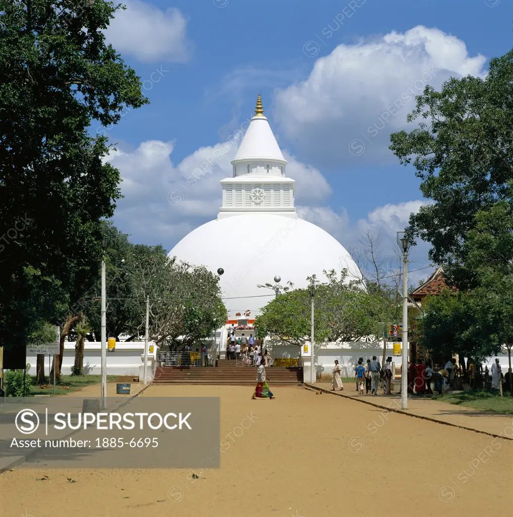 Sri Lanka, , Kataragama, Buddhist Kirivehera Dagoba