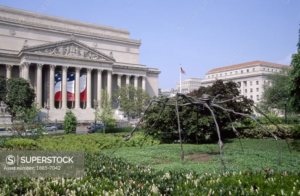 USA, District of Columbia, Washington DC, National Archives Building