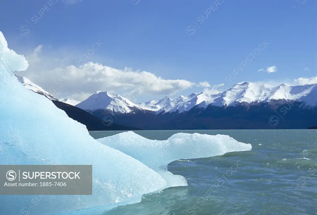 Argentina, , , Moreno Glacier (Calafate), Glacial Ice Field