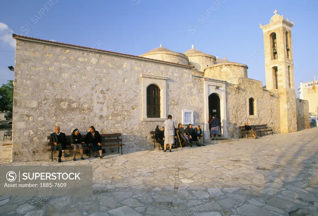 Cyprus, South , Geroskipou, Ayia Paraskevi Church