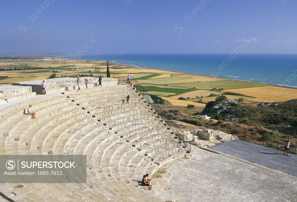 Cyprus, South, Kourion, Roman Amphitheatre