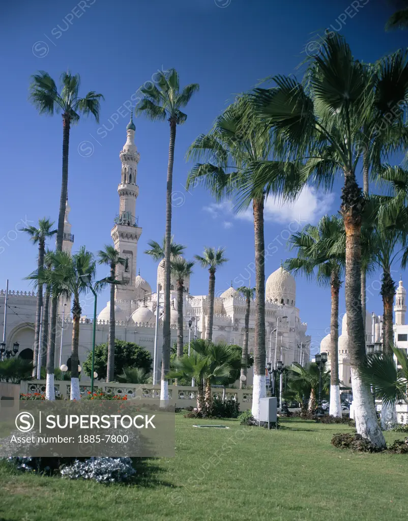 Egypt, , Alexandria, Aboul Abbas Mosque