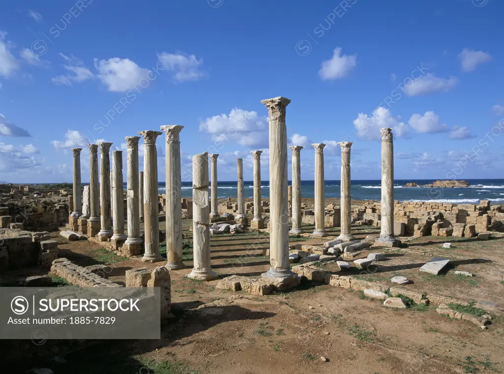 Libya, Northern Cyrenaica, Apollonia, Cyrene's Ancient Port