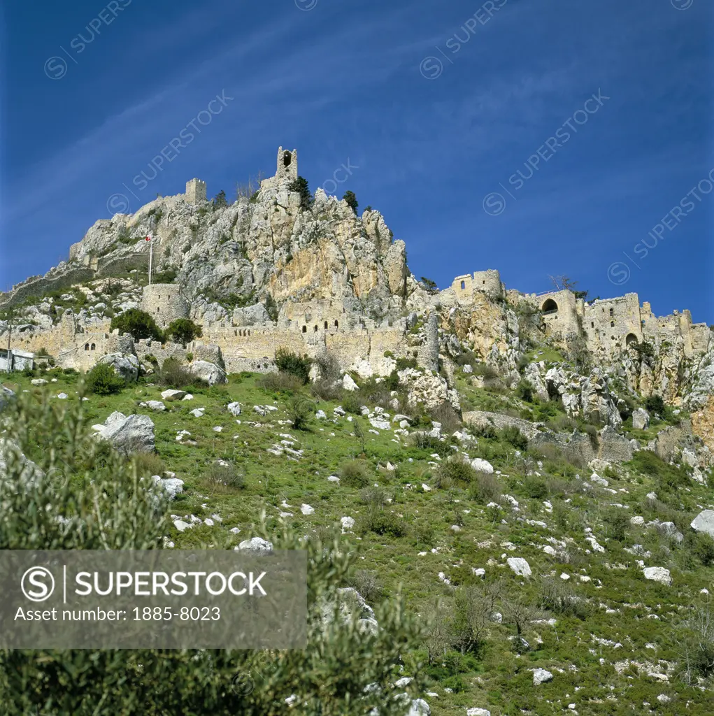 Cyprus, North, Kyrenia (Near), St Hilarion Castle