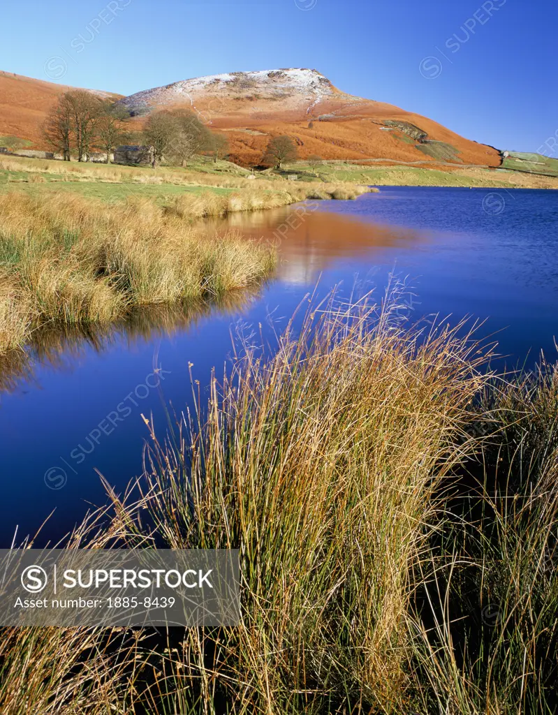UK - England, Yorkshire, SKIPTON - NR, VIEW TO EMBSAY CRAG - AUTUMN