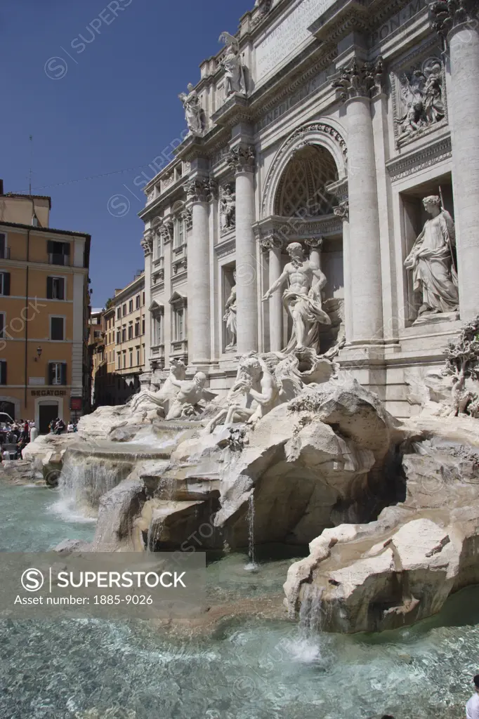 Italy, Lazio, Rome, Trevi Fountain