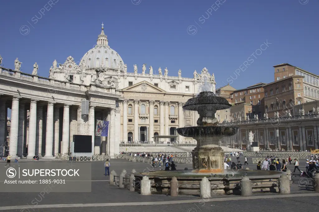 Italy, Lazio, Rome, Vatican, St Peter's Square