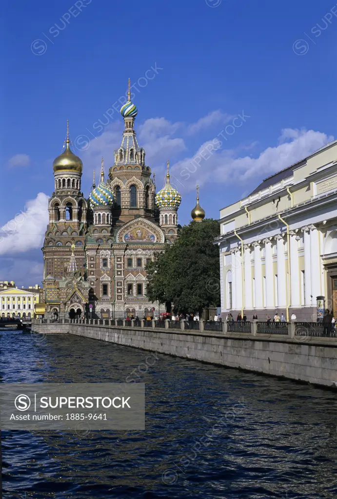 Russian Federation, , St Petersburg, The Church on the Blood - Russian Orthodox Church