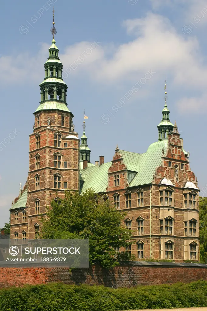 Denmark, , Copenhagen, Rosenborg palace