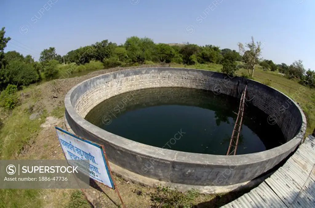 Padmavati tap water supply project at Ralegan Siddhi near Pune ; Maharashtra ; India