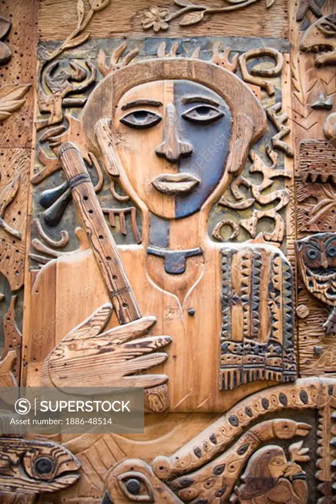 Wood art male ; Dhaka ; Bangladesh
