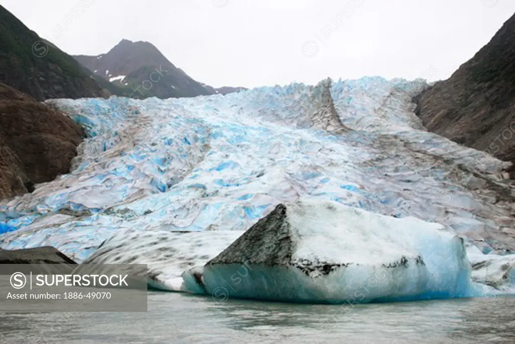 Glacier ; Skagway ; Alaska ; U.S.A. United States of America