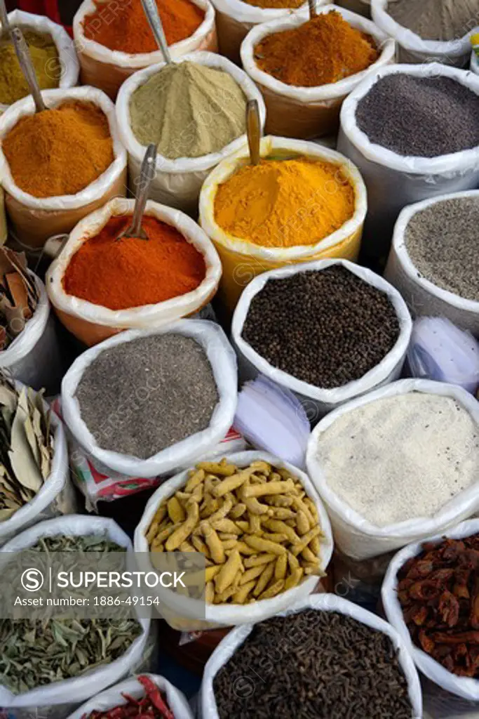 Spices ; Mapusa Market ; Goa ; India