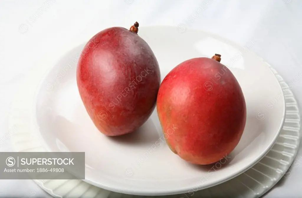 Fruit ; Red Mangos ; Sweet ; Sour test ; Colourful  ; India