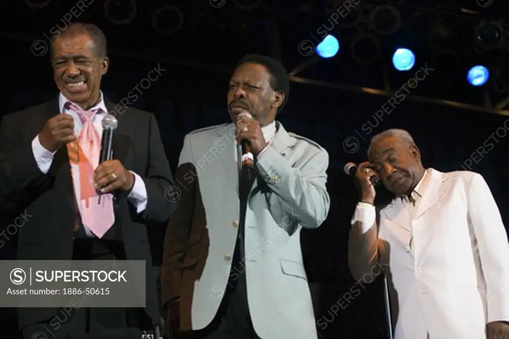 The 4 KINGS OF RHYTHM & BLUES perform at the MONTEREY BAY BLUES FESTIVAL - MONTEREY, CALIFORNIA