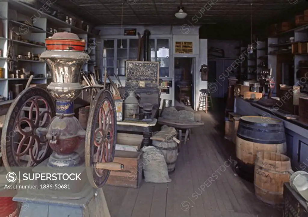 GENERAL STORE at BODIE STATE historic PARK, the Nations best preserved GOLD MINING TOWN