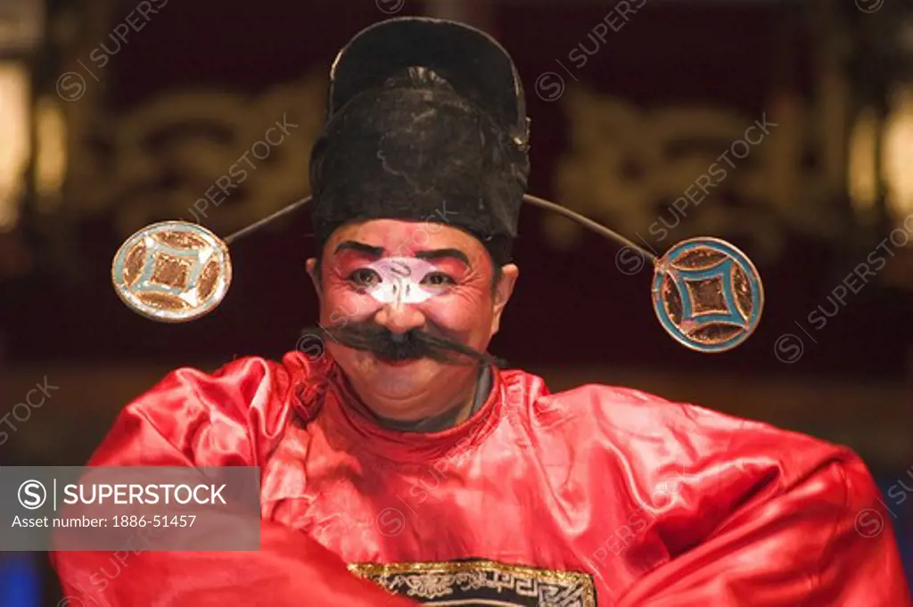 Comedian performs in a drama - Chengdu, China in Sichuan Province