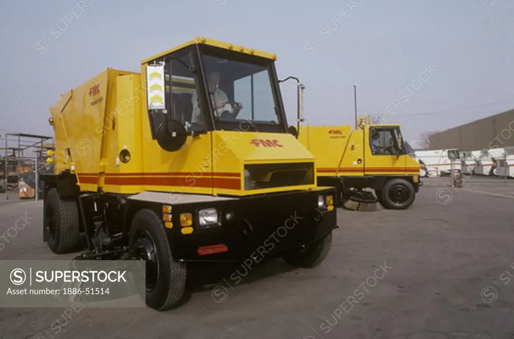 Newly manufactured MUNICIPAL STREET SWEEPERS - CALIFORNIA