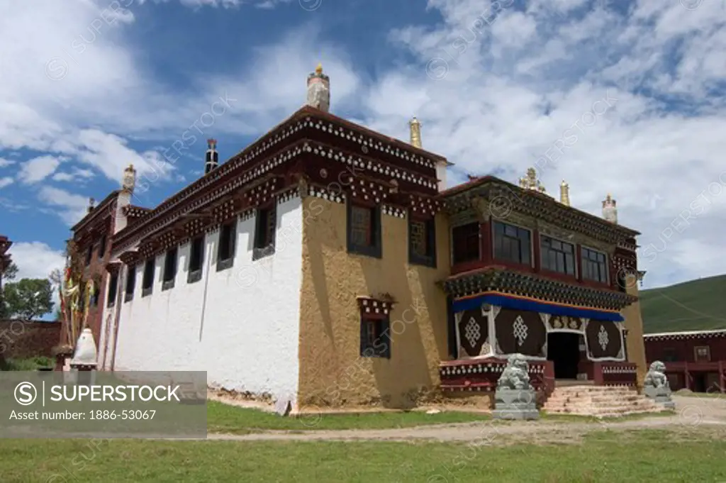 Dhokham Garther Monastery - Kham, Sichuan Province, China, (Tibet)