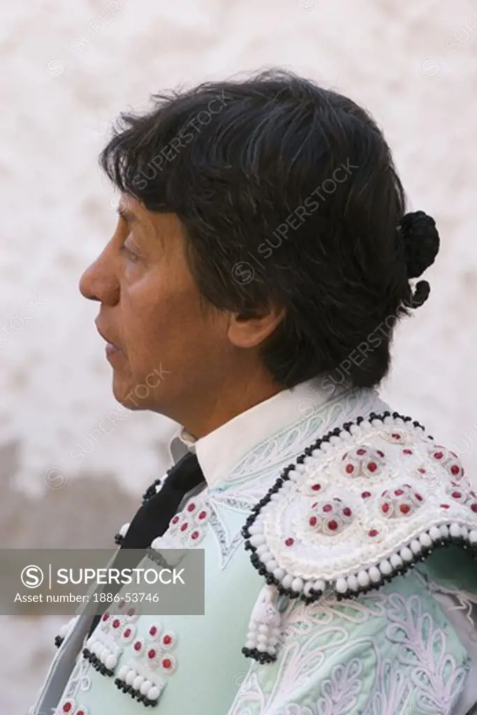 A MATADOR at a bull fight - SAN MIGUEL DE ALLENDE, MEXICO