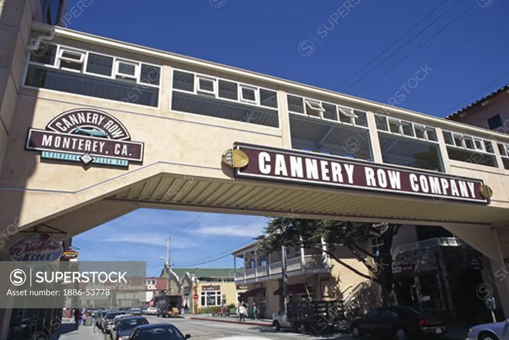 historic CANNERY ROW - MONTEREY, CALIFORNIA