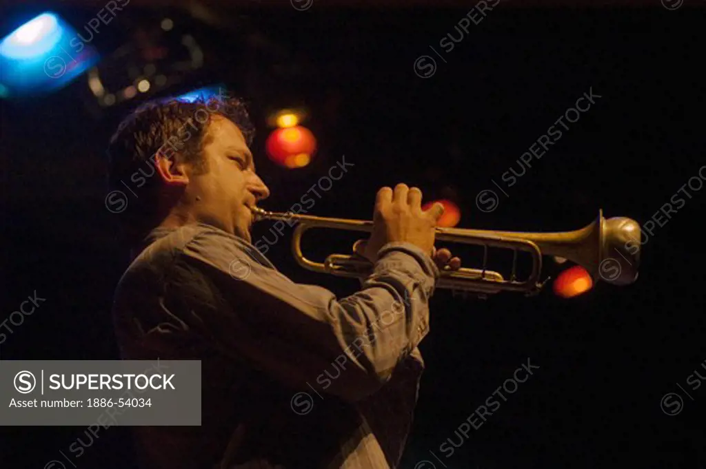 TAYLOR HASKINS 'Trumpet' of RICHARD BONA BAND performs at THE MONTEREY JAZZ FESTIVAL