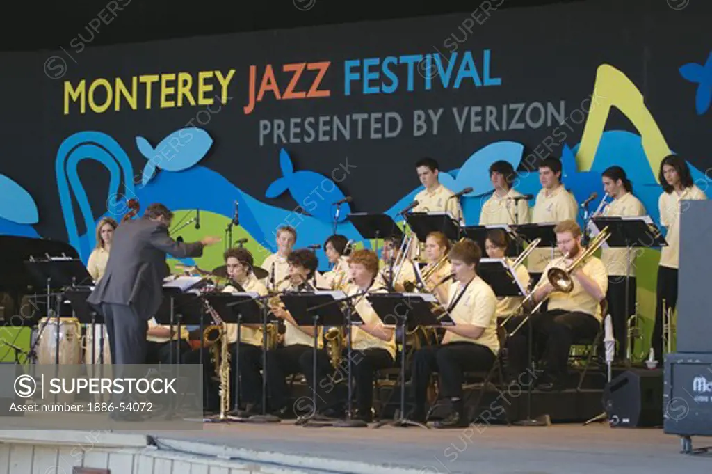 The NEXT GENERATION ORCHESTRA performs at THE MONTEREY JAZZ FESTIVAL