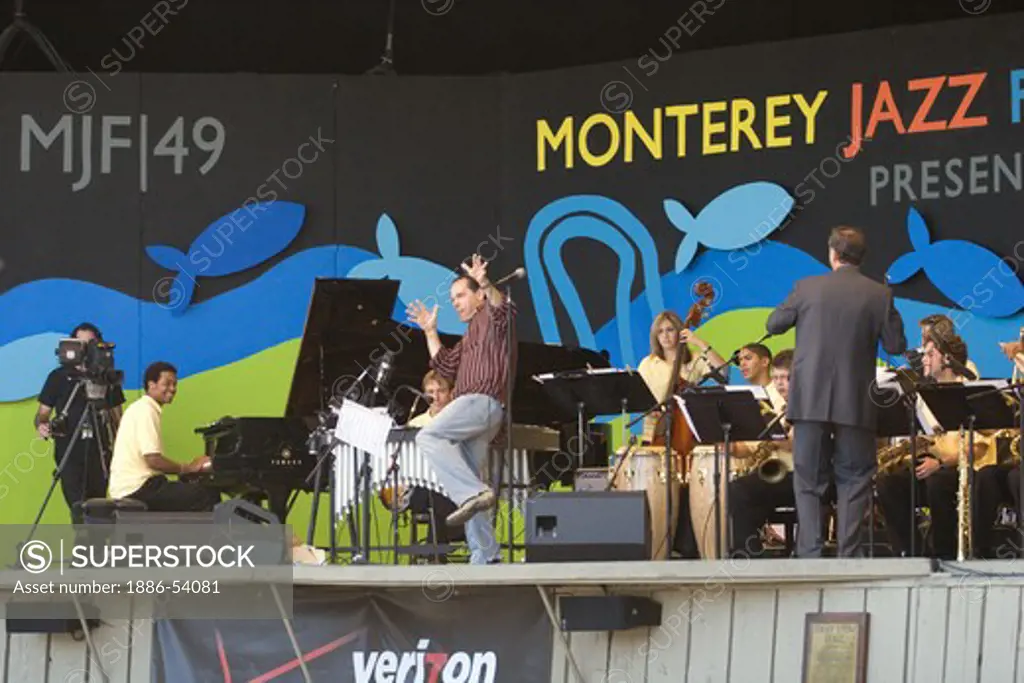 KURT ELLING performs with The NEXT GENERATION ORCHESTRA at THE MONTEREY JAZZ FESTIVAL