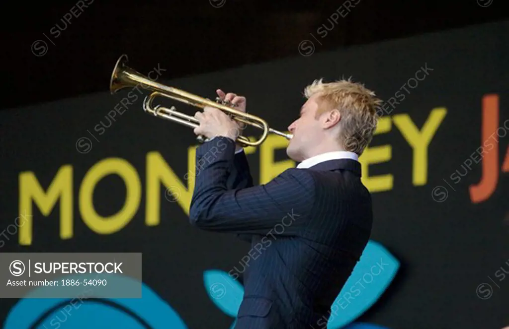 CHRIS BOTTI (Trumpet) performs at THE MONTEREY JAZZ FESTIVAL