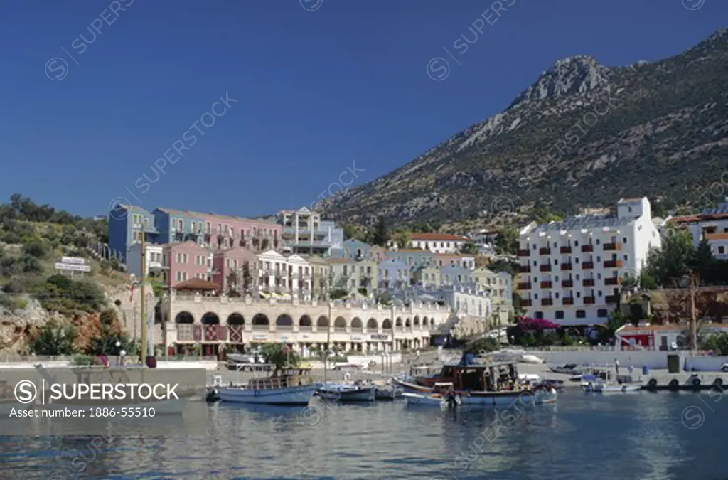 The picturesque harbour town of KALKAN - TURQUOISE COAST, TURKEY