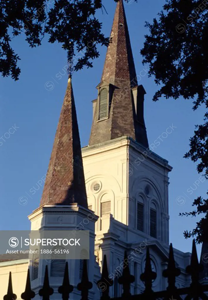 ST LOUIS CATHEDRAL in the FRENCH QUARTER - NEW ORLEANS, LOUISIANA
