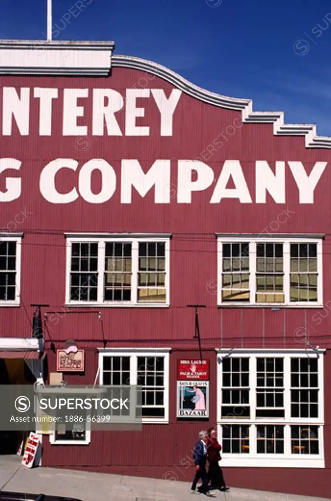 Monterey Canning Company on historical CANNERY ROW - MONTEREY, CALIFORNIA