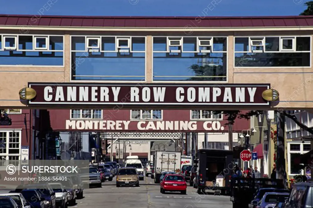 Historic CANNERY ROW - MONTEREY, CALIFORNIA