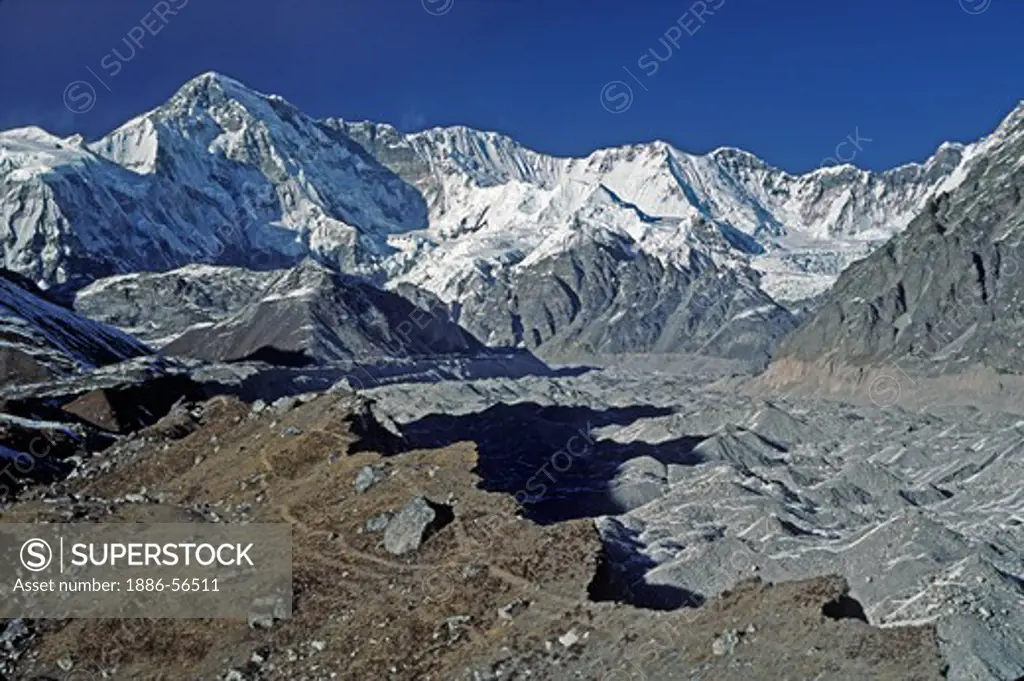 Cho Oyu (26,906 feet) is 1 of 13 mountains in the world which is higher than 8,000 Meters  - KHUMBU DISTRICT, NEPAL