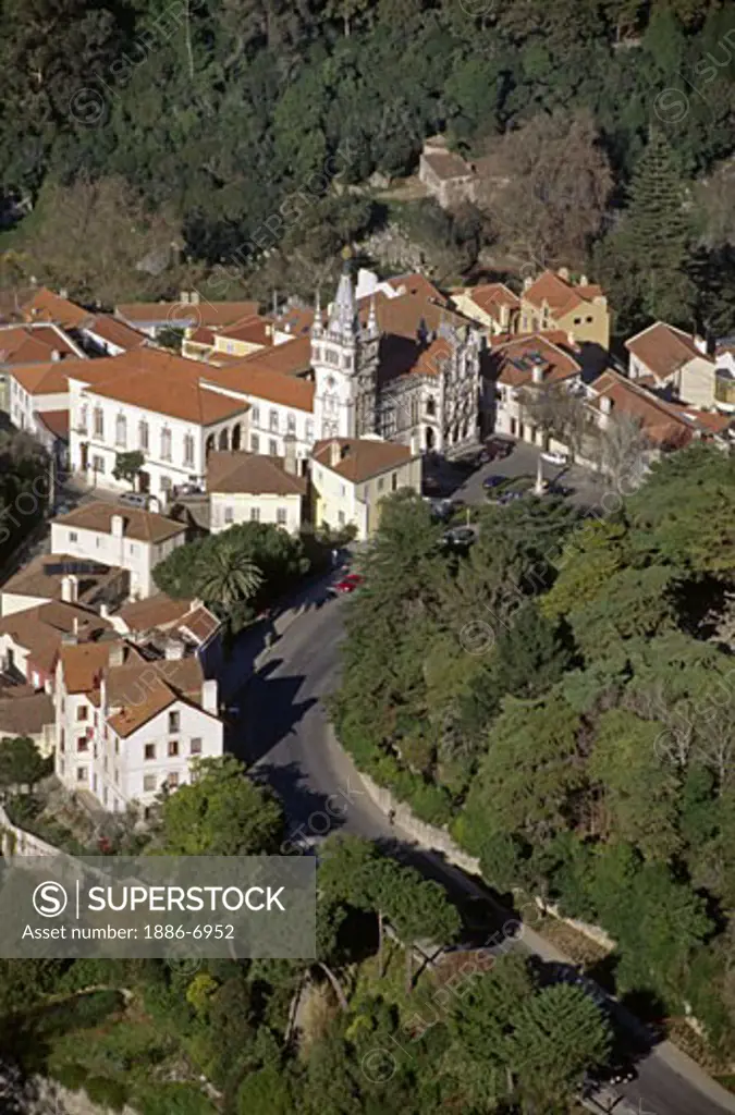 This giant mansion is now a HOTEL in historic SINTRA a short drive from LISBON - PORTUGAL 