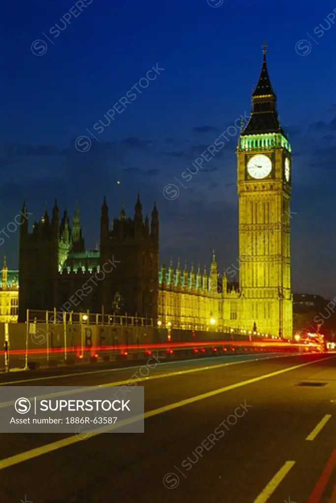 Big Ben ; London ; UK United Kingdom England ; Europe