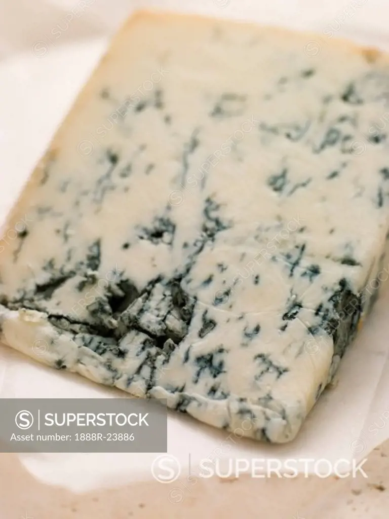 Wedge of Leicestershire Stilton Cheese