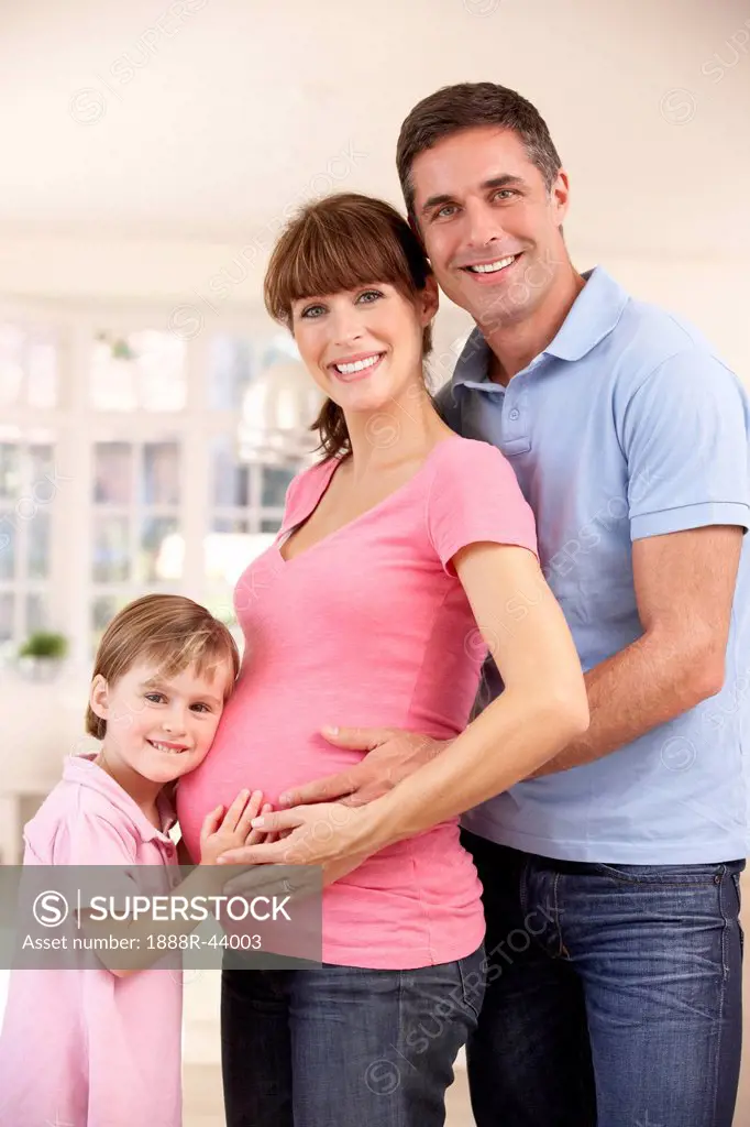 Family expecting new baby