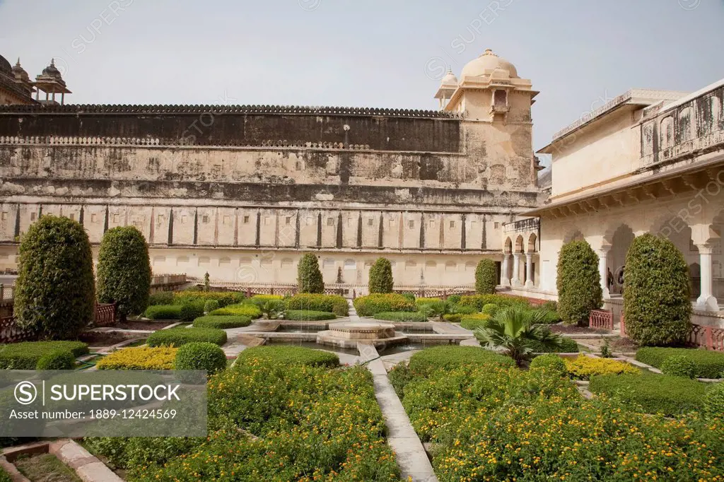 Aram Bagh (Pleasure Garden), Amber Fort, Rajasthan, India