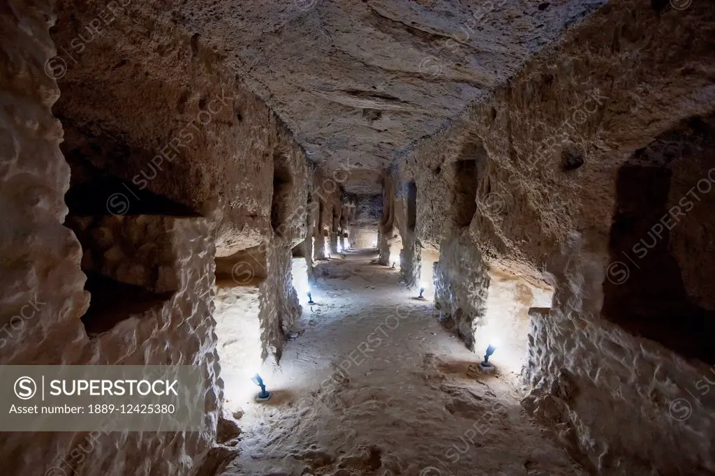 Subterranean Gallery Under The Acropolis Of Alexandria, Alexandria, Al Iskandar