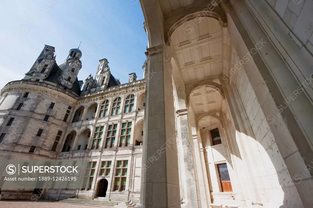 Keep Of The Chateau De Chambord, France
