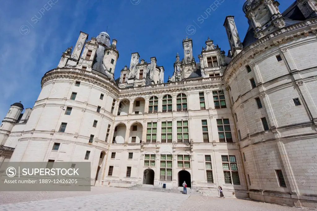 Keep Of The Chateau De Chambord, France