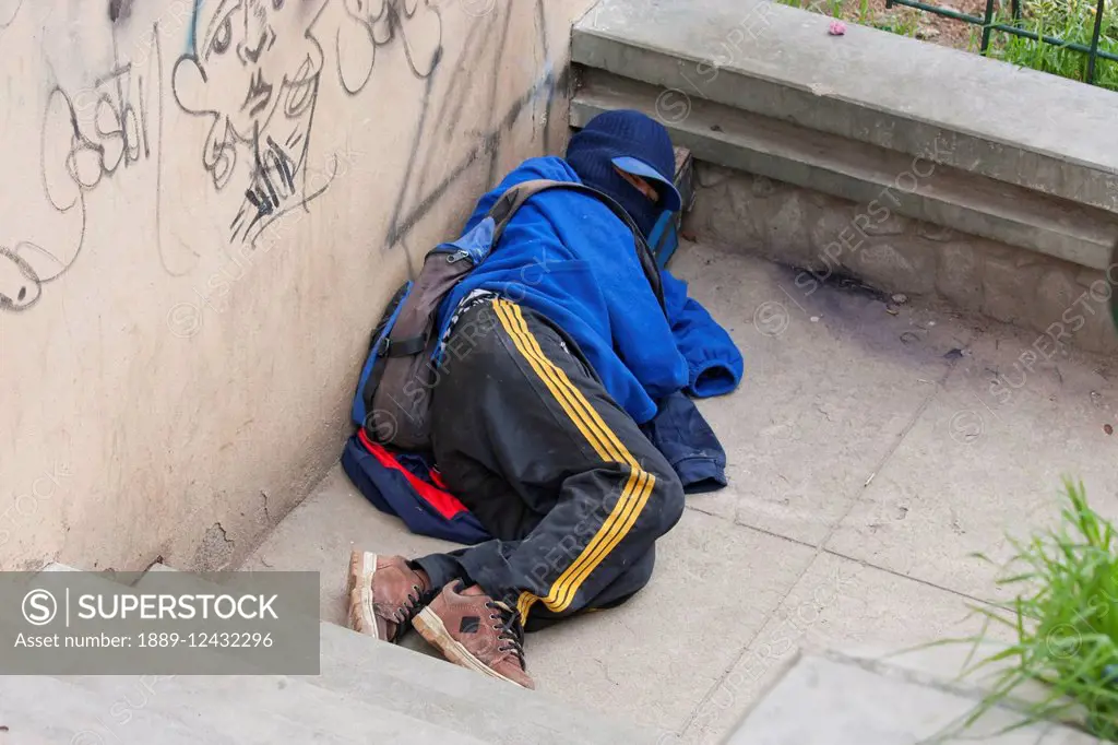 Homeless Shoe Shine Boy, La Paz, Bolivia
