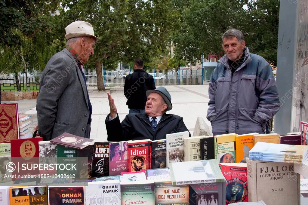 Book Seller, Prishtina, Kosovo