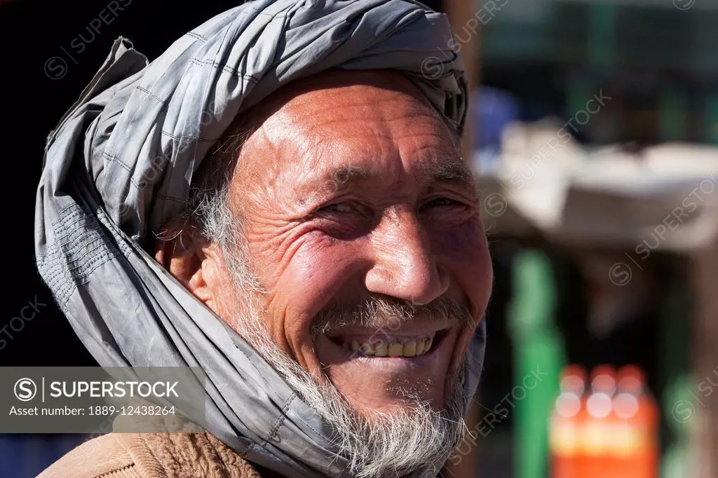Hazara Man In Bamiyan, Bamian Province, Afghanistan