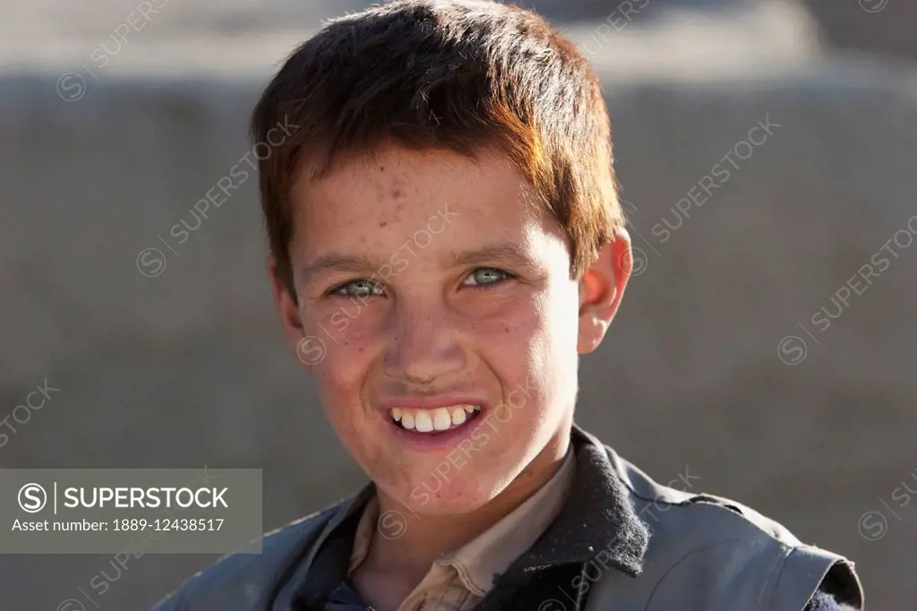 Smiling Afghan Boy In Jalrez, Vardak Province, Afghanistan