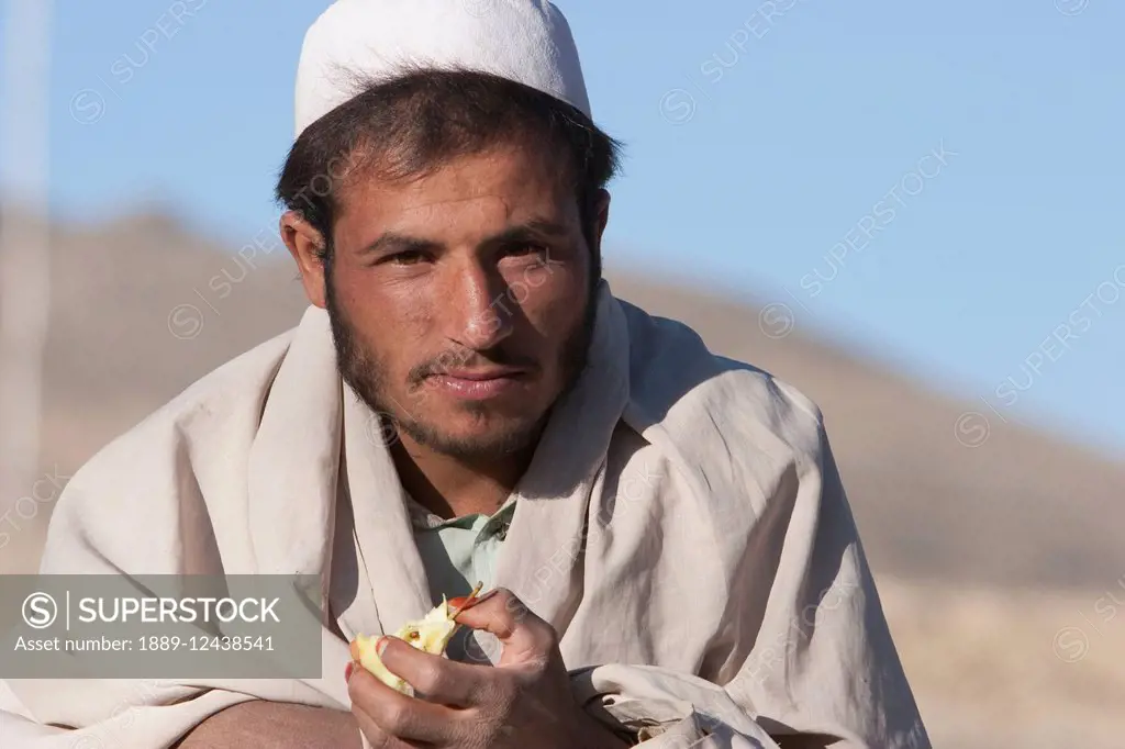 Afghan Man In Tajekha, Vardak Province, Afghanistan