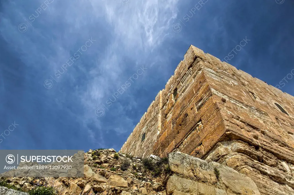 Pinnacle of a temple; Jerusalem, Israel