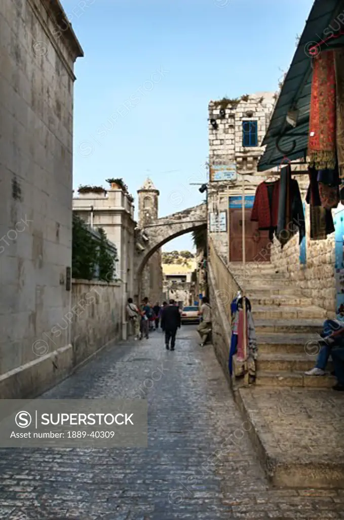 Via Dolorosa Muslim Quarter; Jerusalem, Israel